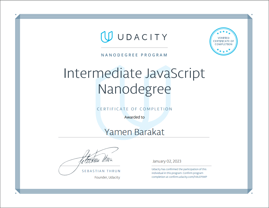 Java Script Nano Degree