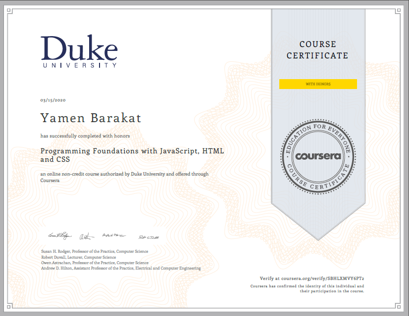 Html, Css & Java Script